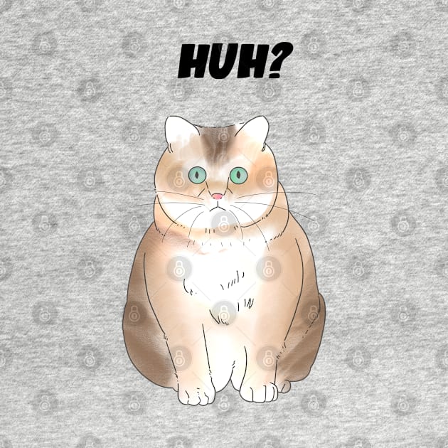 Huh Cat by Mysticalart